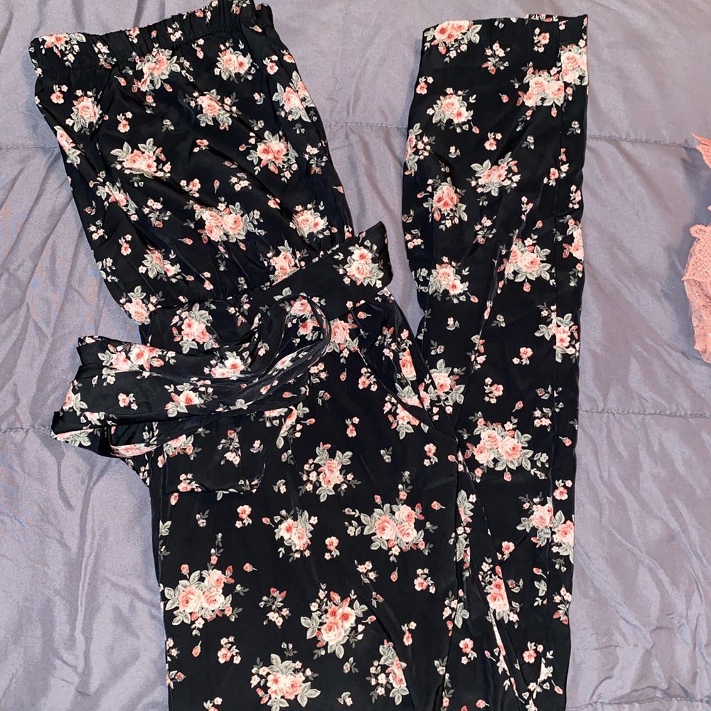 Floral jumpsuit
